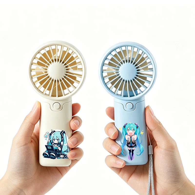 Kawaii Portable Fan Hatsunes Miku Convenient Small Fan Summer Pocket Hand-held Fans Lightweight Handheld Mini Fan Air Coolers
Kawaii Portable Fan Hatsunes Miku Convenient Small Fan Summer Pocket Hand-held Fans Lightweight Handheld Mini Fan Air Coolers