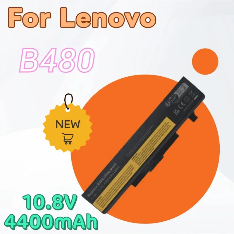 New Replacement Laptop Battery 10.8V 4400mAh B480 for Lenovo M480 M490 M495 B485 B490 B495 B580 B585 B590 B595 V480 V580 E530
New Replacement Laptop Battery 10.8V 4400mAh B480 for Lenovo M480 M490 M495 B485 B490 B495 B580 B585 B590 B595 V480 V580 E530