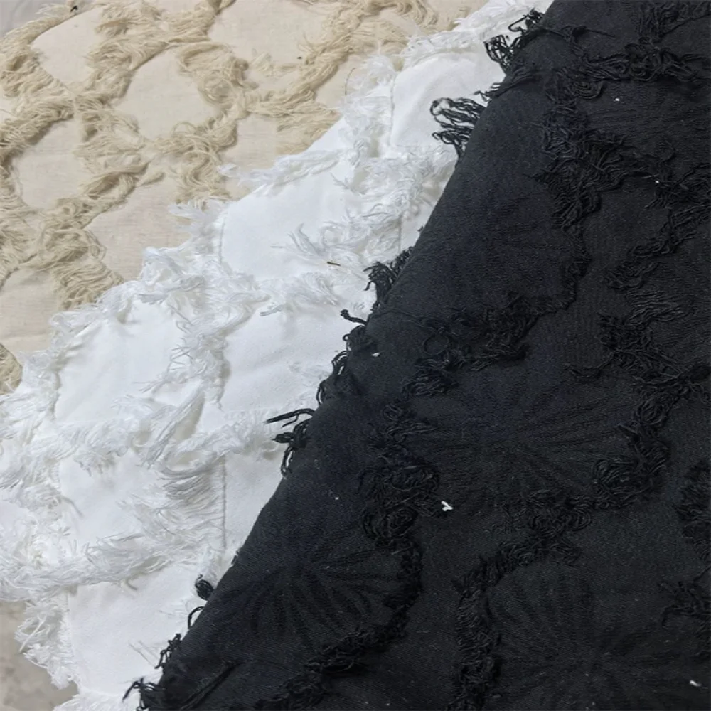 Natural Cotton Linen Cut Flower Fringe Fabric for Creative Bags Dresses Hanfu Clothing Designer By The Meter Diy Sewing Cloth
Natural Cotton Linen Cut Flower Fringe Fabric for Creative Bags Dresses Hanfu Clothing Designer By The Meter Diy Sewing Cloth