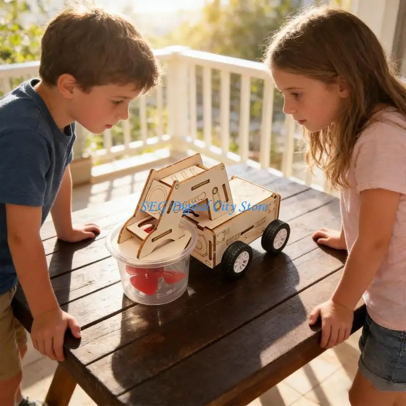 U75B Handmade Wooden Sweeper Car Toy Set Interactive Assembly Sweeper Car Model For Children To Explore Physics Principles
U75B Handmade Wooden Sweeper Car Toy Set Interactive Assembly Sweeper Car Model For Children To Explore Physics Principles