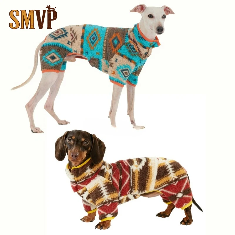 Bohemian Fleece Dachshund Dog Jumpsuit Warm Winter Four-Legged Coat for Whippet Italian Greyhound Soft Thick Pet Clothes
Bohemian Fleece Dachshund Dog Jumpsuit Warm Winter Four-Legged Coat for Whippet Italian Greyhound Soft Thick Pet Clothes