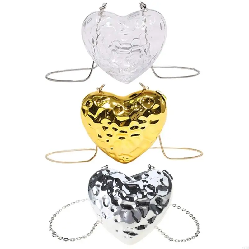 Women Evening Clutch Bag Heart Shape Crossbody Bag Lovely Shoulder Bag Aesthetic Handbag Chain Strap Messenger Bag
Women Evening Clutch Bag Heart Shape Crossbody Bag Lovely Shoulder Bag Aesthetic Handbag Chain Strap Messenger Bag