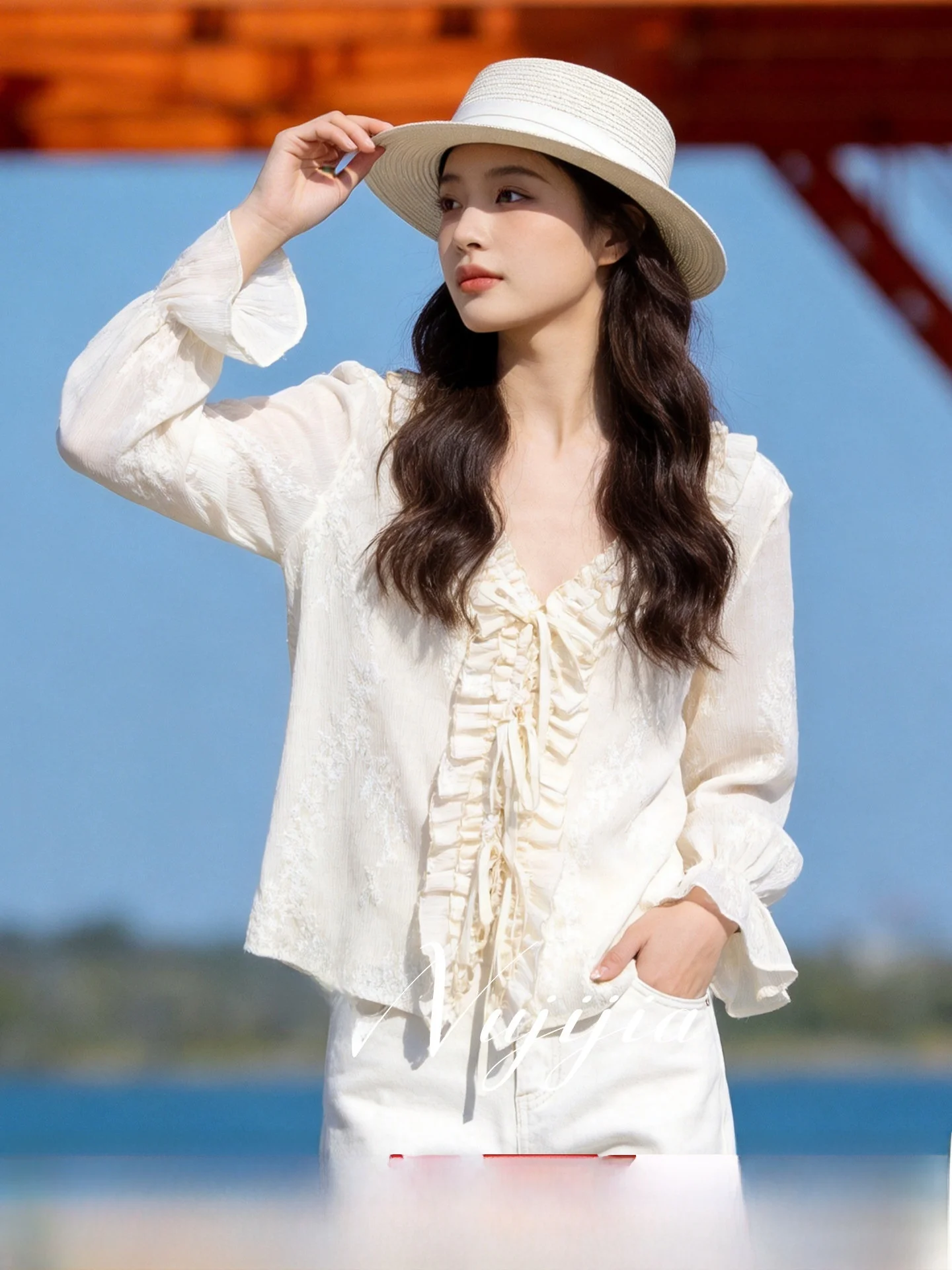 Spring 2026 plus Size Women's irt V-Ne Long Sve with Pleated Design Polyester Fiber Regular Length Single Button Closure
Spring 2026 plus Size Women's irt V-Ne Long Sve with Pleated Design Polyester Fiber Regular Length Single Button Closure