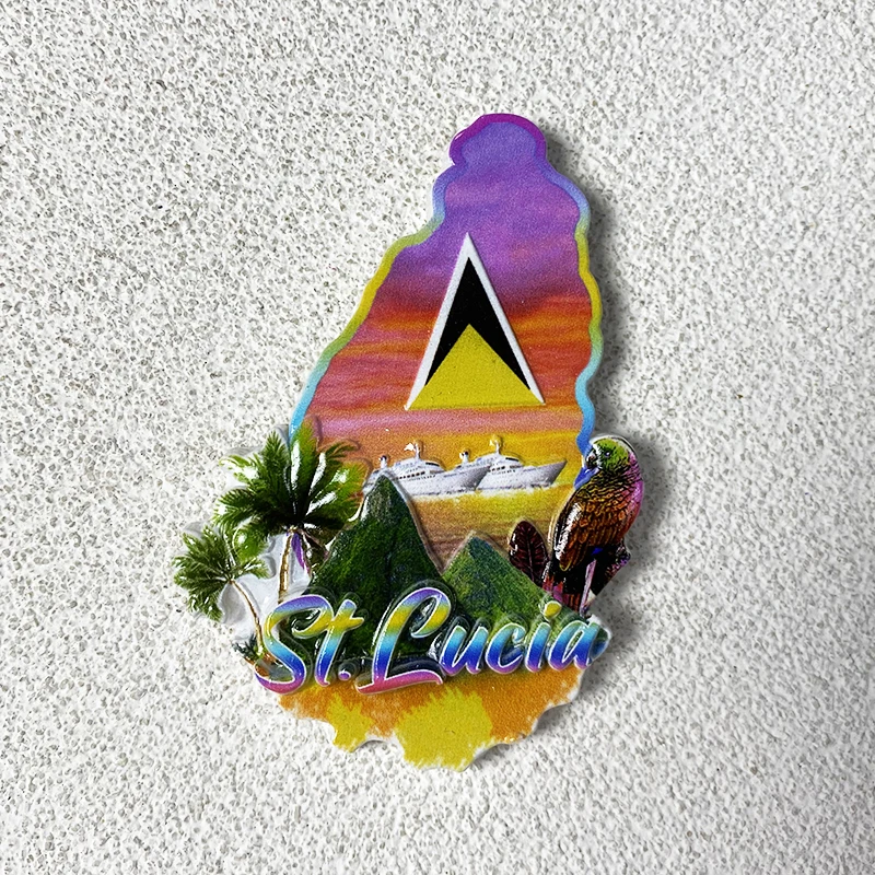 Saint Lucia Souvenirs 3d stereoscopic decorations Stunning Dusk ins High Appearance Level Magnetic fridge magnets
Saint Lucia Souvenirs 3d stereoscopic decorations Stunning Dusk ins High Appearance Level Magnetic fridge magnets