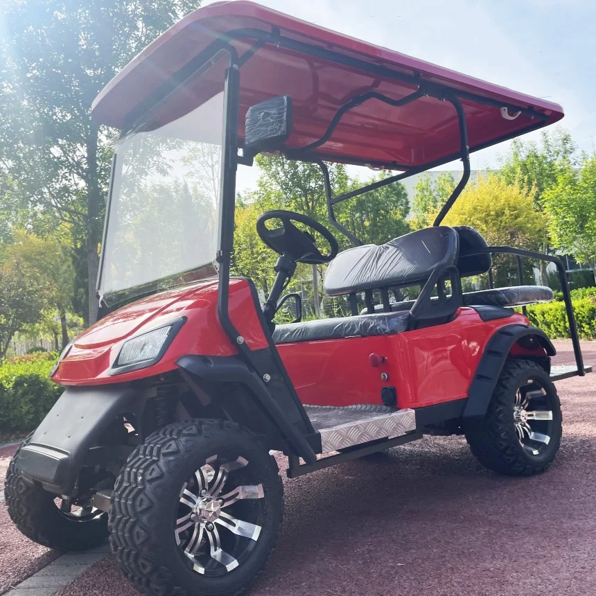 Low Price New 2 4 Seater Electric Golf Cart 12-Inch Off-Road Tires Aluminum Wheels Point Seatbelt Electric Scooter
Low Price New 2 4 Seater Electric Golf Cart 12-Inch Off-Road Tires Aluminum Wheels Point Seatbelt Electric Scooter