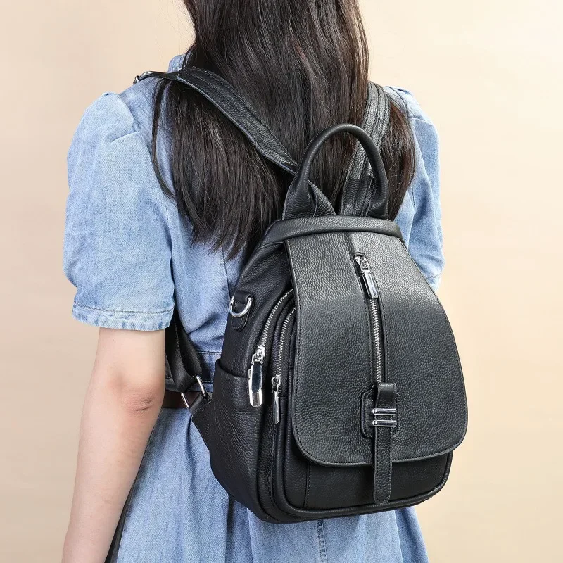 Soft Leather Backpack, Designed By A Designer, Made of Genuine Leather, Perfect for Travel – Suitable for Women.fashionable Lady
Soft Leather Backpack, Designed By A Designer, Made of Genuine Leather, Perfect for Travel – Suitable for Women.fashionable Lady