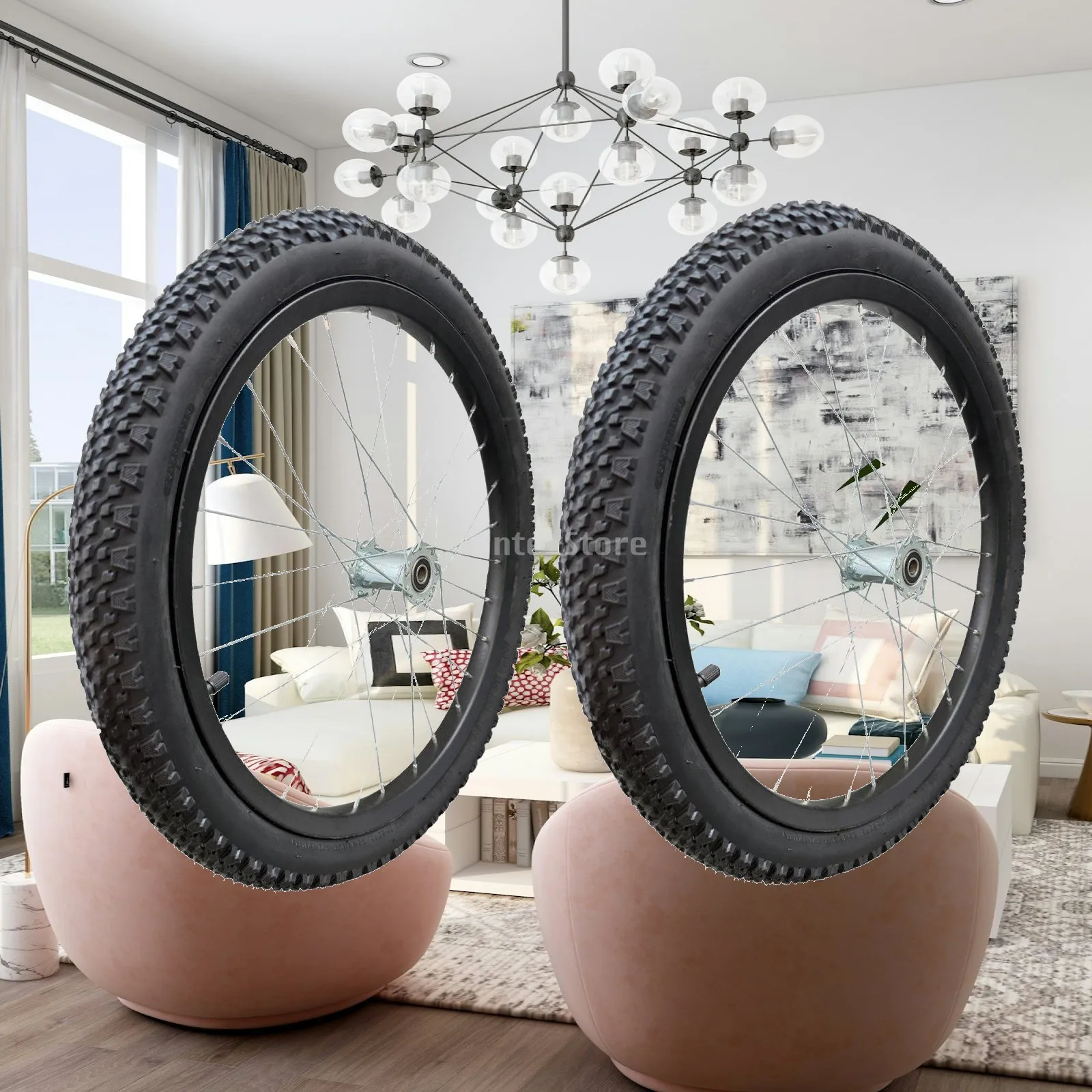 2x 20'' Bicycle Trailer Wheel Replaces Biking Sturdy Easy Install Heavy Duty Lightweight Support Spare Part Rubber Tyre
2x 20'' Bicycle Trailer Wheel Replaces Biking Sturdy Easy Install Heavy Duty Lightweight Support Spare Part Rubber Tyre