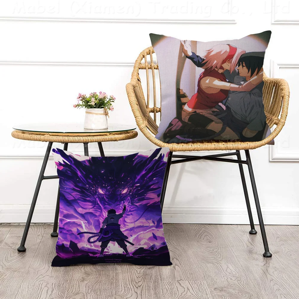 NARUTO Uchiha Sasuke Pillow Covers Cartoon Sofa Decorative Home Double-sided Printing Short Plush Cute Cushion Cover
NARUTO Uchiha Sasuke Pillow Covers Cartoon Sofa Decorative Home Double-sided Printing Short Plush Cute Cushion Cover