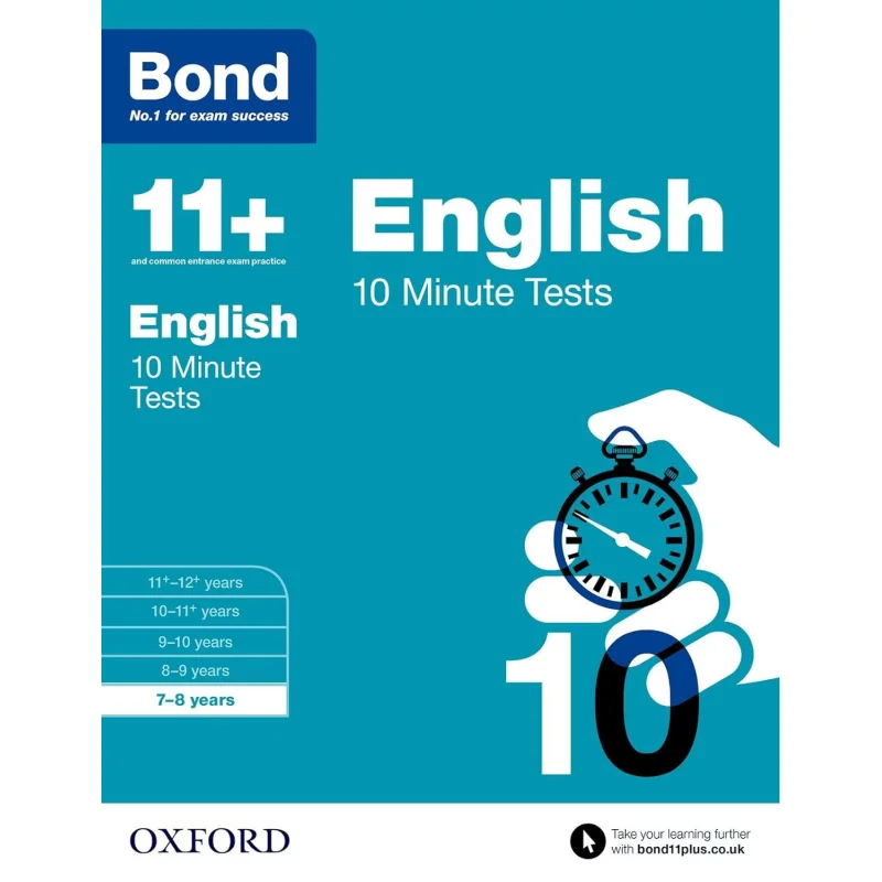 BOND 11 10 МИРУТНЫХ ТЕССОВ АНГЛИЙСКИЙ 78 Bond 11 Oxford University Press 9780192740519 Книга
BOND 11 10 МИРУТНЫХ ТЕССОВ АНГЛИЙСКИЙ 78 Bond 11 Oxford University Press 9780192740519 Книга