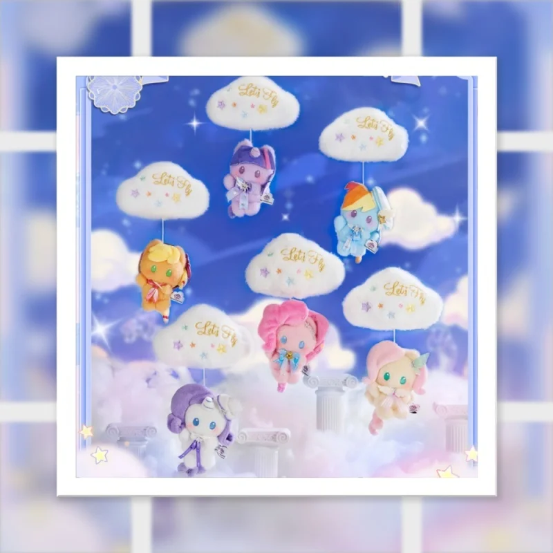 KAYOU My Little Pony Star Wish Cloud Музыкальная шкатулка с плюшевыми подвесными колокольчиками Официальная аутентичная игрушка серии Party
KAYOU My Little Pony Star Wish Cloud Музыкальная шкатулка с плюшевыми подвесными колокольчиками Официальная аутентичная игрушка серии Party