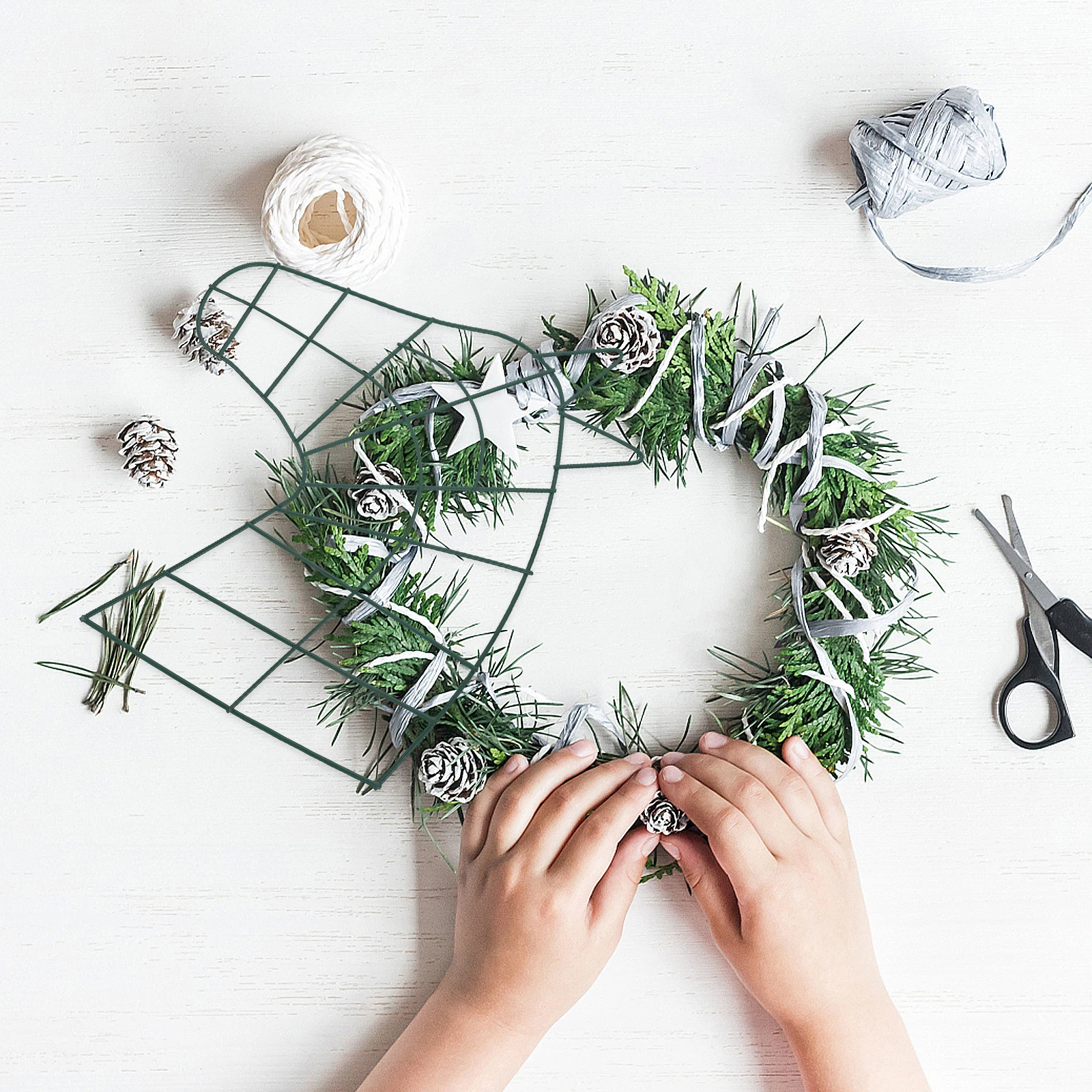 Horse Shaped Metal Wire Iron Frame Diy Flower Garlands Frame Floral Making Tool Wedding Ring Rustic Wall Decor Wreath
Horse Shaped Metal Wire Iron Frame Diy Flower Garlands Frame Floral Making Tool Wedding Ring Rustic Wall Decor Wreath