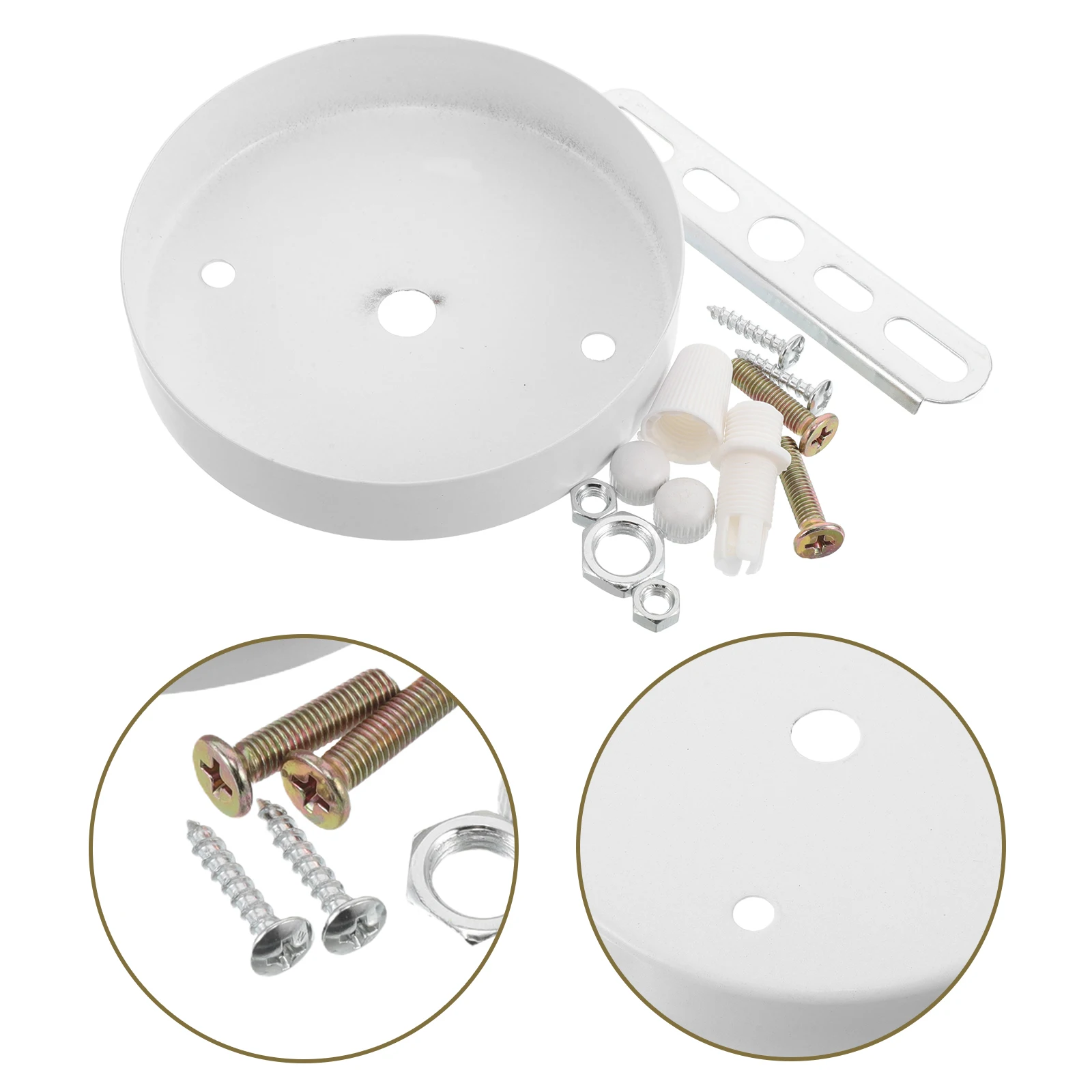 Round Pendant Ceiling Canopy Kit Chandelier Accessories Mounting Plate Fixture Cover Plate Ceiling Light Holder Fitting
Round Pendant Ceiling Canopy Kit Chandelier Accessories Mounting Plate Fixture Cover Plate Ceiling Light Holder Fitting