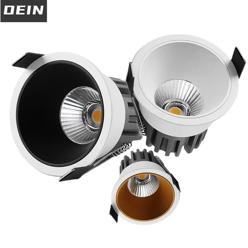 Downlights LED Dimmable Recessed Anti Glare COB 7W9W/12W/15W Background Lamps AC110-220V Ceiling Spot Lights Indoor Lighting
Downlights LED Dimmable Recessed Anti Glare COB 7W9W/12W/15W Background Lamps AC110-220V Ceiling Spot Lights Indoor Lighting