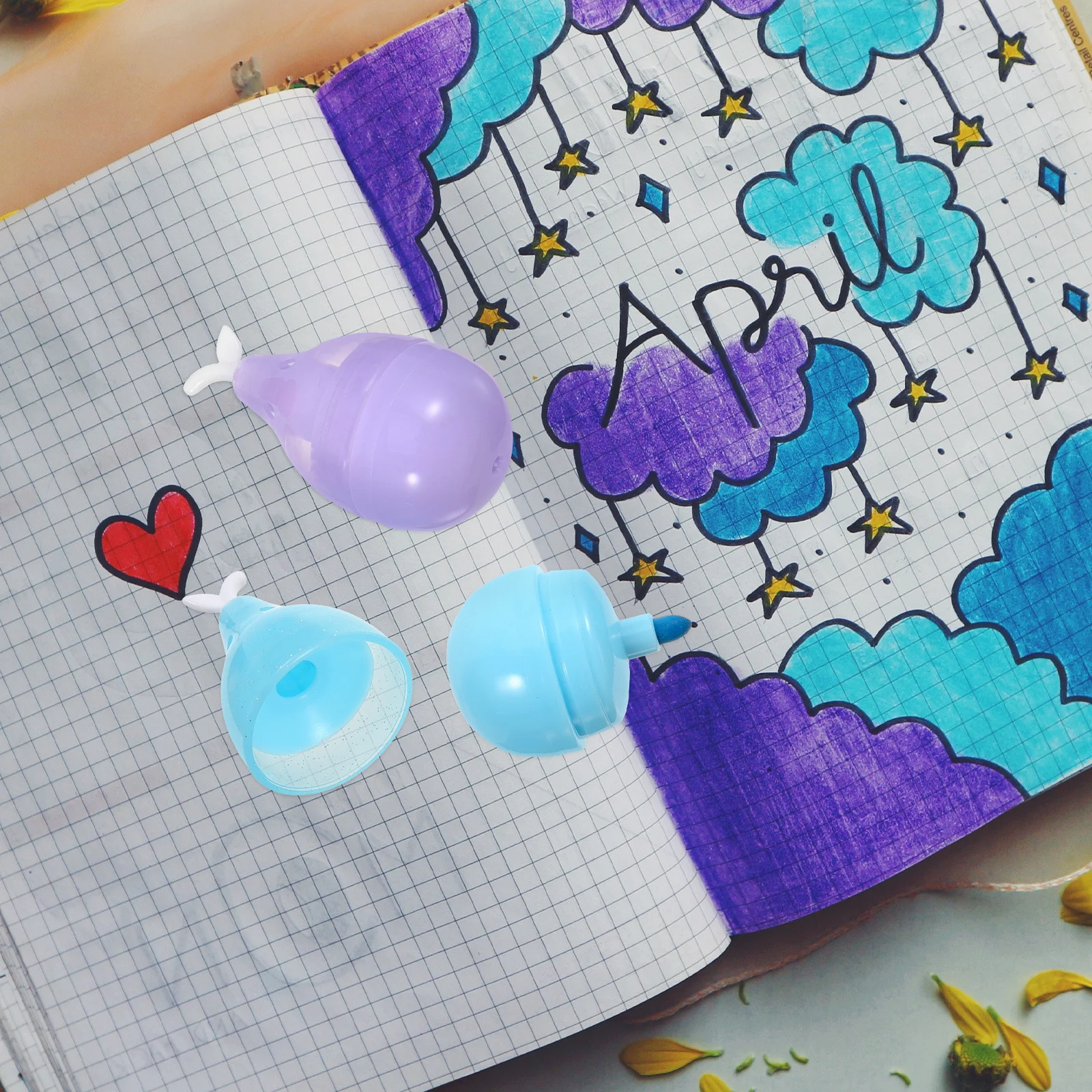 6Pcs Cartoon Highlighter Pens Mini Markers Note Marking for Students School Colorful Adorable Office Supplies Highlighter
6Pcs Cartoon Highlighter Pens Mini Markers Note Marking for Students School Colorful Adorable Office Supplies Highlighter