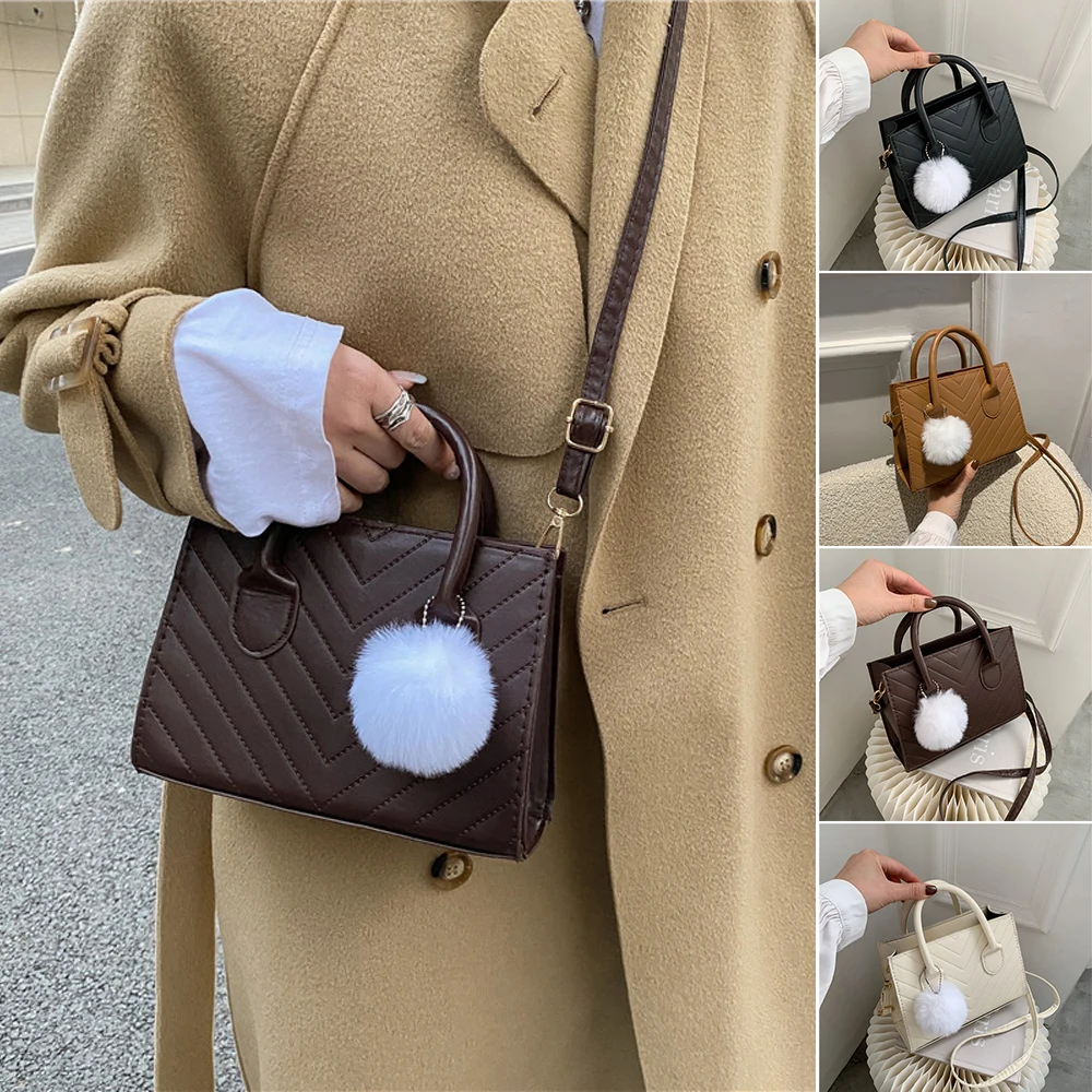 PU Leather Rhombus Pattern Handbag Elegant And Simple Women's Shoulder Bag Daily Versatile Small Square Bag
PU Leather Rhombus Pattern Handbag Elegant And Simple Women's Shoulder Bag Daily Versatile Small Square Bag