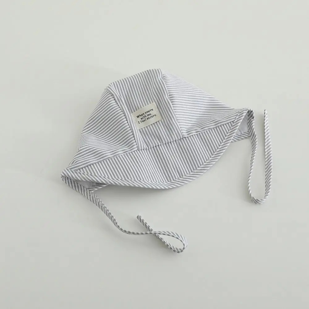 Casual Soft Baby Fetal Cap Stripe Wide Brim Infant Bonnet Hat Cotton UV Protection Newborn Sun Hat Girls/boys
Casual Soft Baby Fetal Cap Stripe Wide Brim Infant Bonnet Hat Cotton UV Protection Newborn Sun Hat Girls/boys