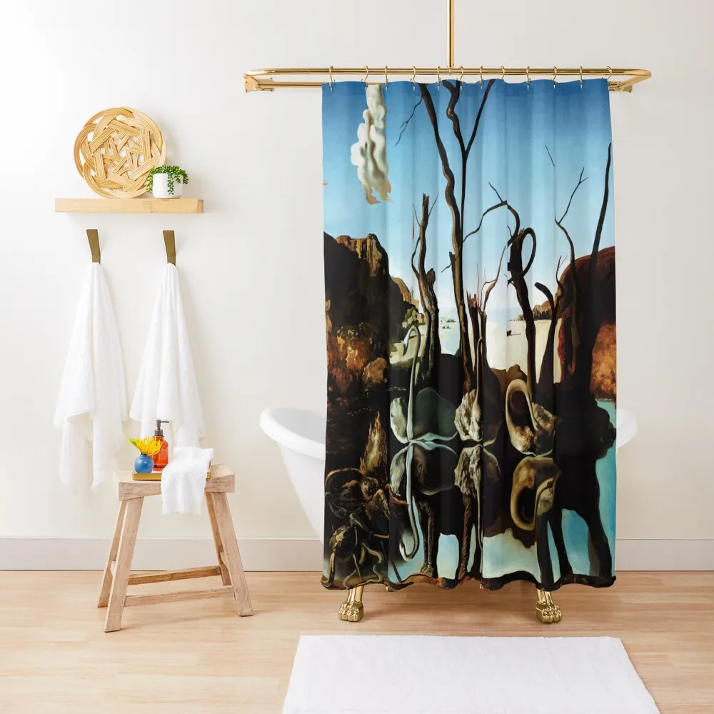 Salvador Dali | Swans Reflecting Elephants Shower Curtain Shower For Bathroom Set Bathroom Deco Curtain
Salvador Dali | Swans Reflecting Elephants Shower Curtain Shower For Bathroom Set Bathroom Deco Curtain