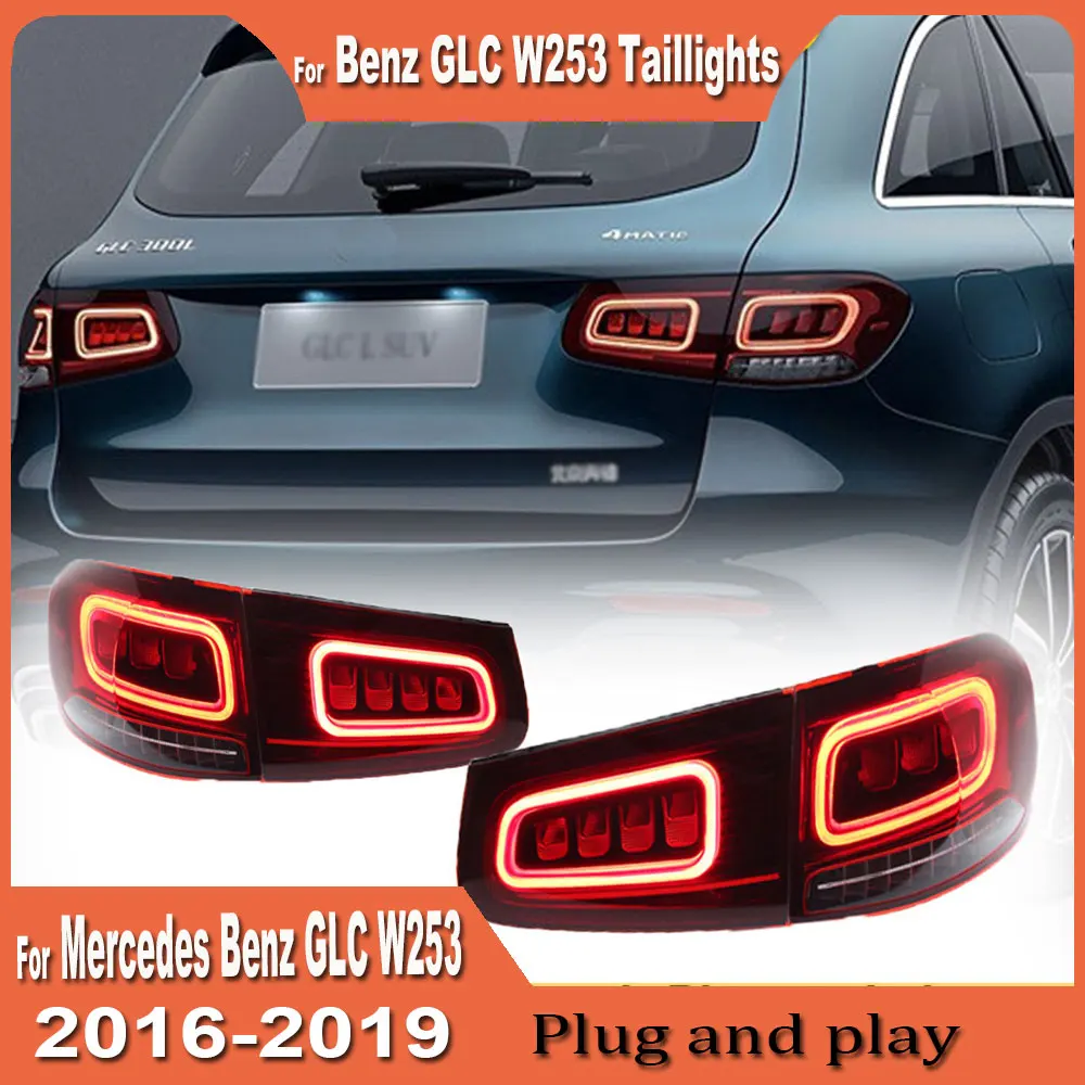 For Mercedes Benz W253 Glc Taillight Suit For 2016 2017 2018 2019 Style Plug and Play Full LED Tail Lamp Assembly Rear Lamp
For Mercedes Benz W253 Glc Taillight Suit For 2016 2017 2018 2019 Style Plug and Play Full LED Tail Lamp Assembly Rear Lamp