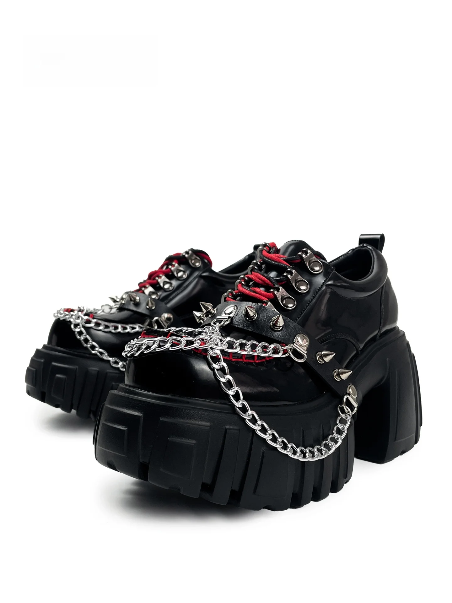 MibVias Original Punk Style Women's Boots Thick Bottom Heightening Unique Design Fashionable Flat Shoes for Young Women
MibVias Original Punk Style Women's Boots Thick Bottom Heightening Unique Design Fashionable Flat Shoes for Young Women