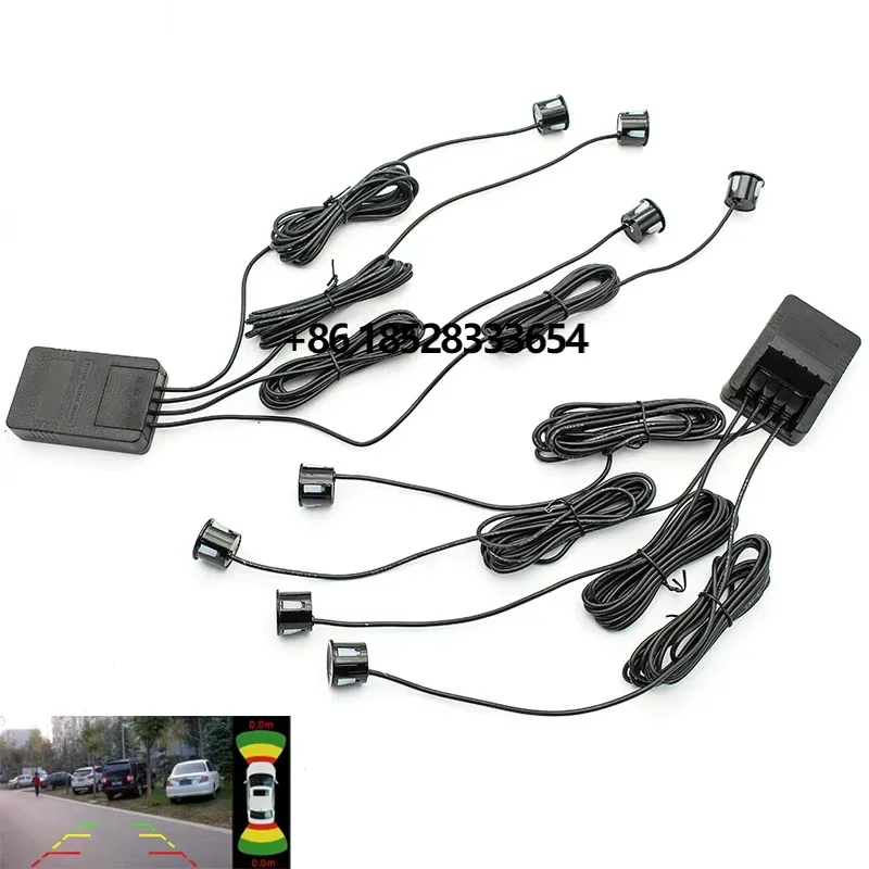 GreenYi 2 Video Input Car Parking Sensor System, Dual Channel for Front and Rear DVD Player with 8 Sensors
GreenYi 2 Video Input Car Parking Sensor System, Dual Channel for Front and Rear DVD Player with 8 Sensors