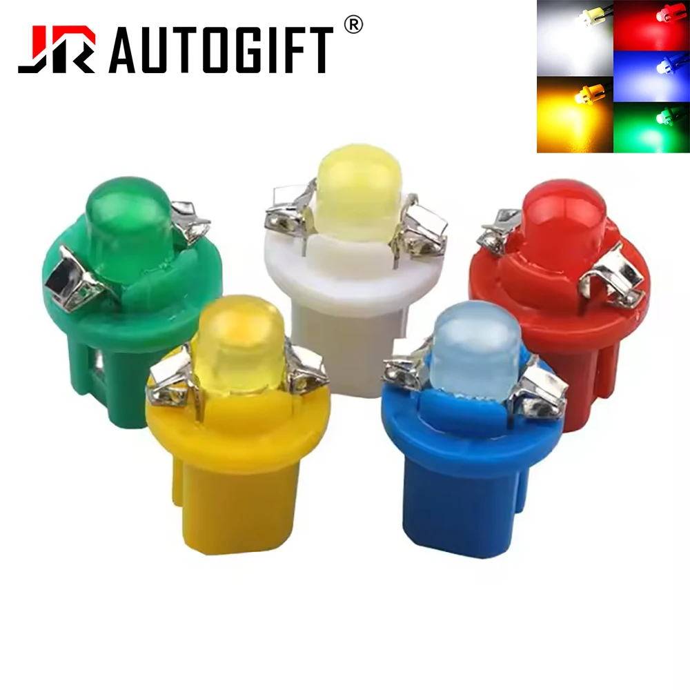 200PCS T5 B8.5 B8.3D Car Auto LED Indicator Gauge Lights Interior Dashboard Dash Side Lamp DC12V Red White Blue Signal Bulb
200PCS T5 B8.5 B8.3D Car Auto LED Indicator Gauge Lights Interior Dashboard Dash Side Lamp DC12V Red White Blue Signal Bulb