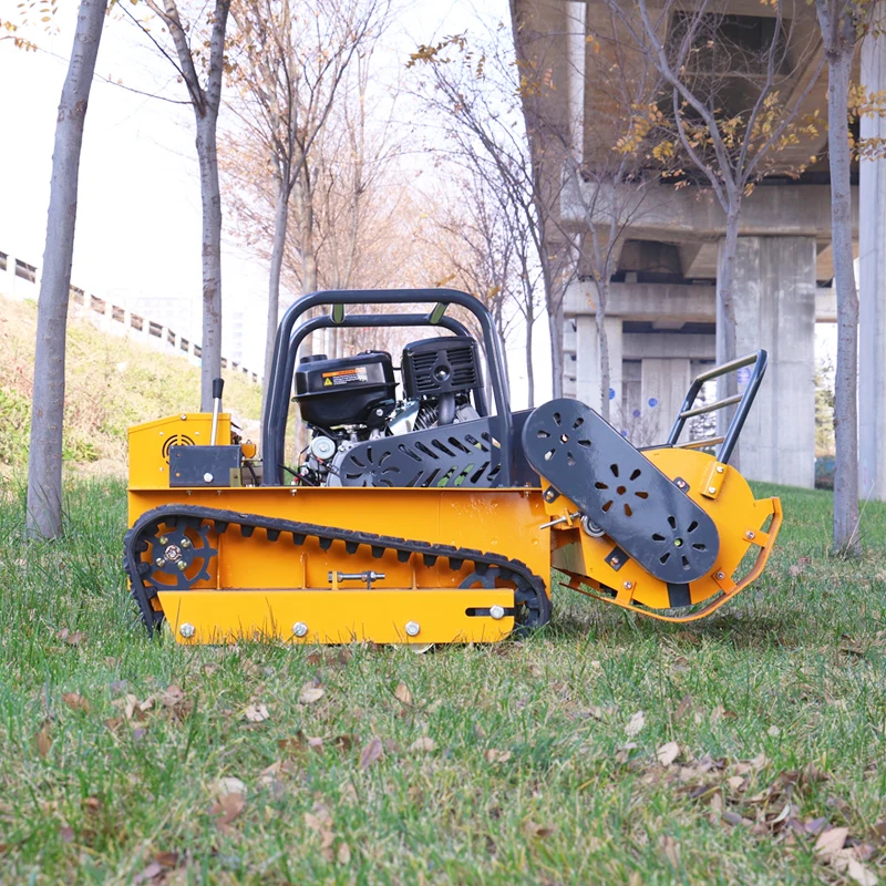 Customized remote-controlled lawnmower, which can be equipped with a snowplow attachment, so you don't have to worry about snow
Customized remote-controlled lawnmower, which can be equipped with a snowplow attachment, so you don't have to worry about snow