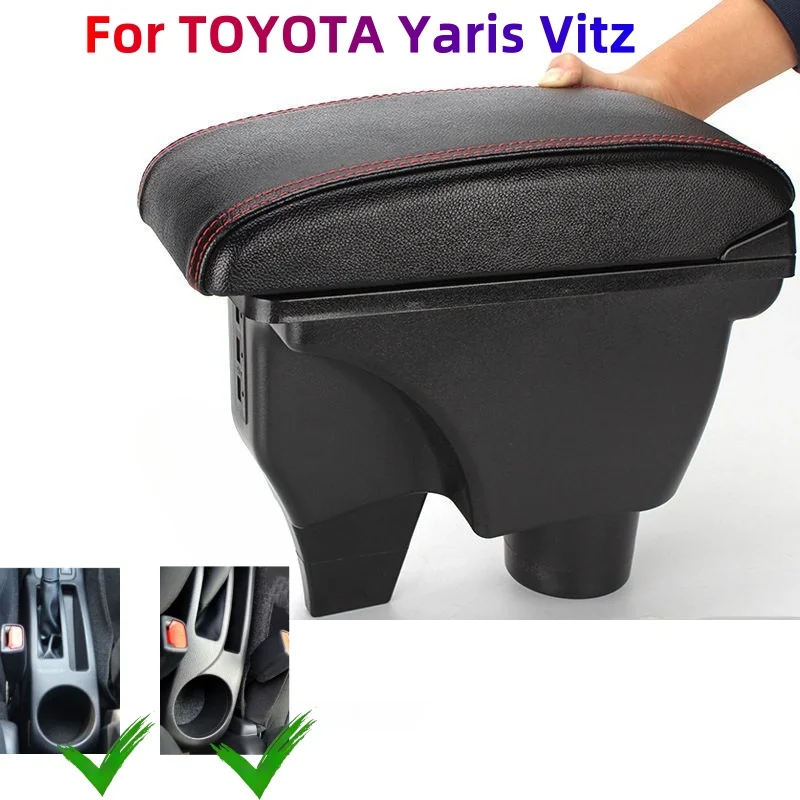 Автомобильный подлокотник для TOYOTA Yaris, подлокотник для TOYOTA Yaris Vitz, ящик для хранения автомобильных принадлежностей, детали интерьера USB
Автомобильный подлокотник для TOYOTA Yaris, подлокотник для TOYOTA Yaris Vitz, ящик для хранения автомобильных принадлежностей, детали интерьера USB