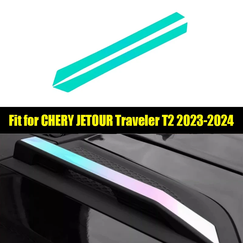 Car Hood Handle Reflective Sticker Suitable for CHERY Jetour Traveller T2 2023 2024 Hood Handle Color Exterior Decorative Parts
Car Hood Handle Reflective Sticker Suitable for CHERY Jetour Traveller T2 2023 2024 Hood Handle Color Exterior Decorative Parts