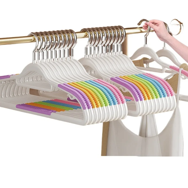 10PCS Household Traceless Clothes Hanger Anti-shoulder Bump Non-slip Rack for Student Dorm Wardrobe Daily Hanging Storage Use
10PCS Household Traceless Clothes Hanger Anti-shoulder Bump Non-slip Rack for Student Dorm Wardrobe Daily Hanging Storage Use