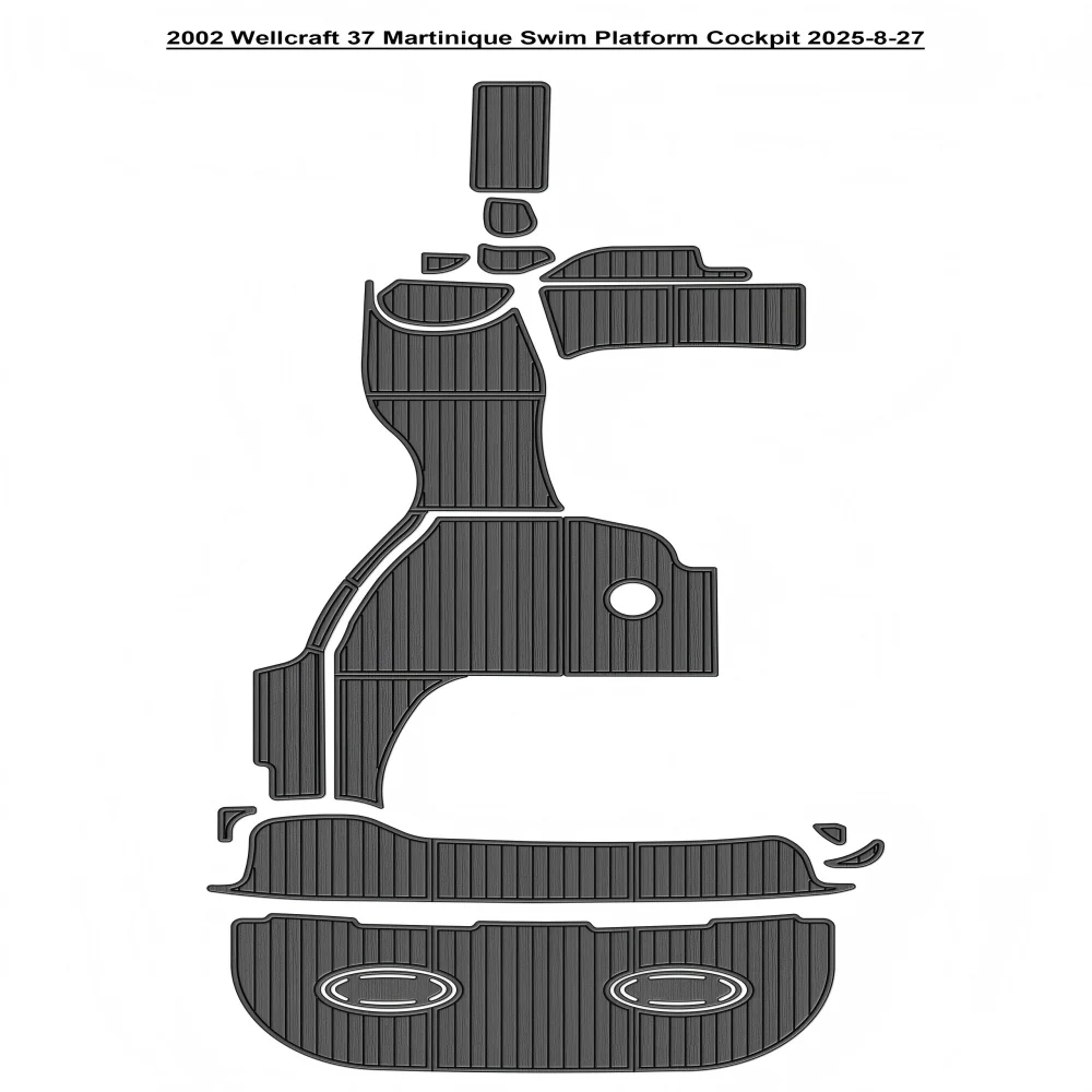 2002 Wellcraft 37 Martinique Плавательная платформа Кокпит Pad Лодка EVA Пена Тиak напольный коврик SeaDek Gatorstep Стиль Самоклеящийся fm9h3ji
2002 Wellcraft 37 Martinique Плавательная платформа Кокпит Pad Лодка EVA Пена Тиak напольный коврик SeaDek Gatorstep Стиль Самоклеящийся fm9h3ji