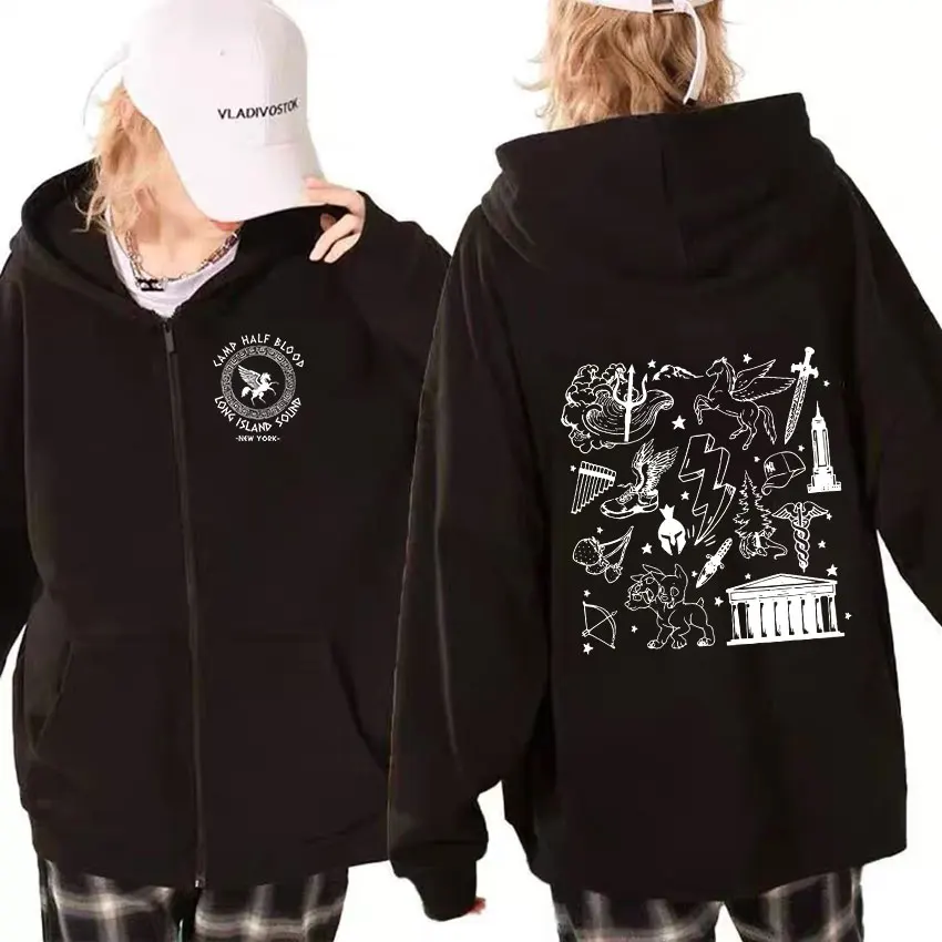 Percy Jackson Camp Half Blood Zipper Hoodie Men Women Casual Fashion Oversized Zip Up Sweatshirt Vintage Pullover Coats Hoodies
Percy Jackson Camp Half Blood Zipper Hoodie Men Women Casual Fashion Oversized Zip Up Sweatshirt Vintage Pullover Coats Hoodies