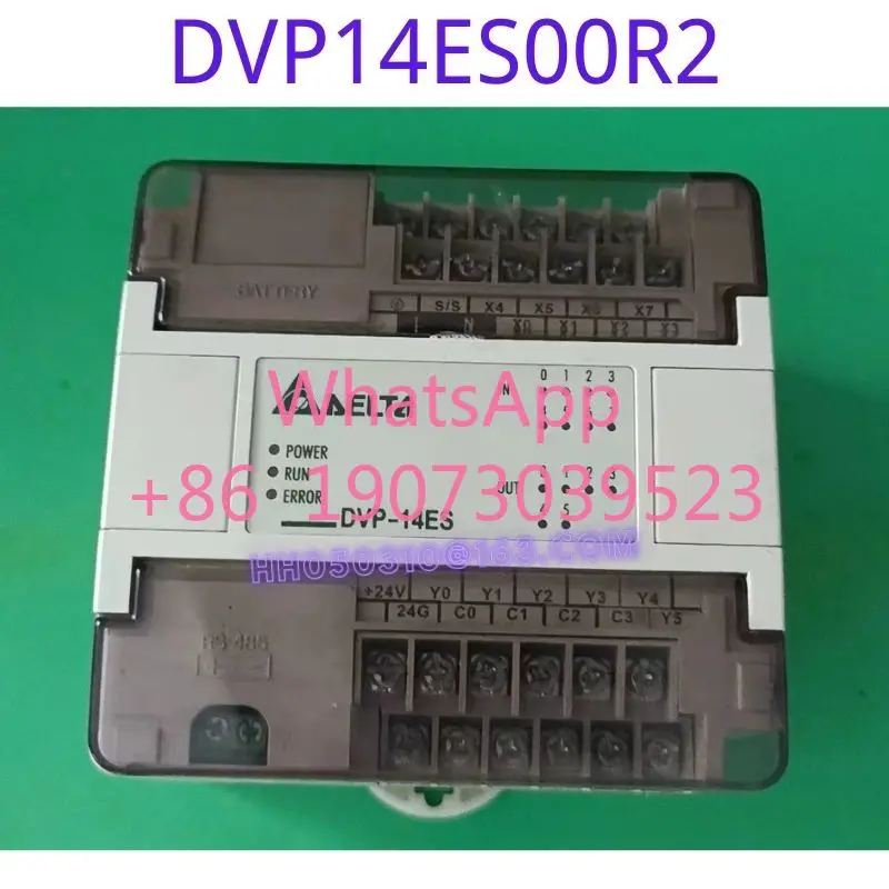 Used PLC programmable controller DVP14ES00R2 has been tested for good functionality and appearance
Used PLC programmable controller DVP14ES00R2 has been tested for good functionality and appearance
