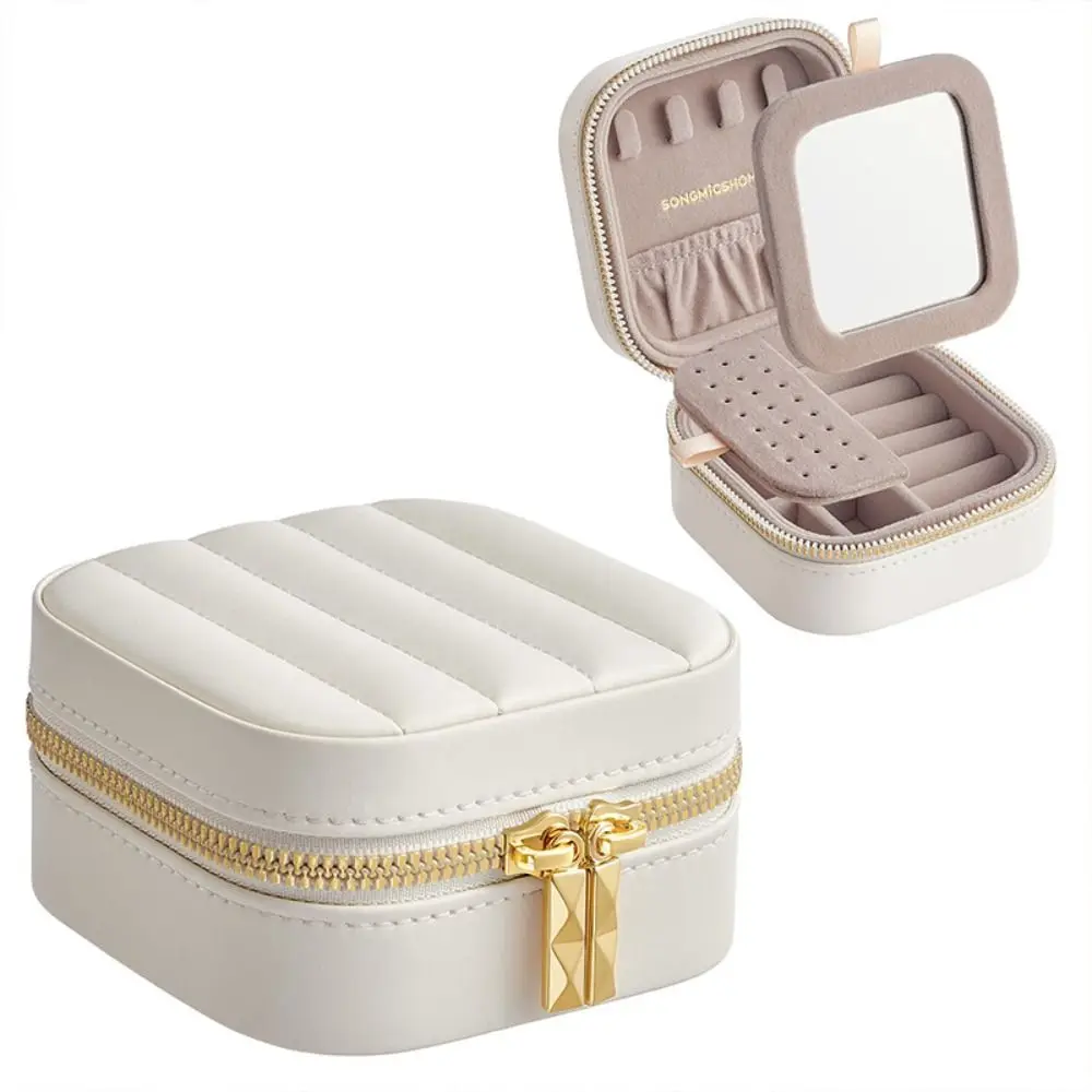 Multi-grids Jewelry Box Large Capacity Soft Lining Jewelry Storage Case Zipper Dust-proof Jewelry Display Container Girls
Multi-grids Jewelry Box Large Capacity Soft Lining Jewelry Storage Case Zipper Dust-proof Jewelry Display Container Girls