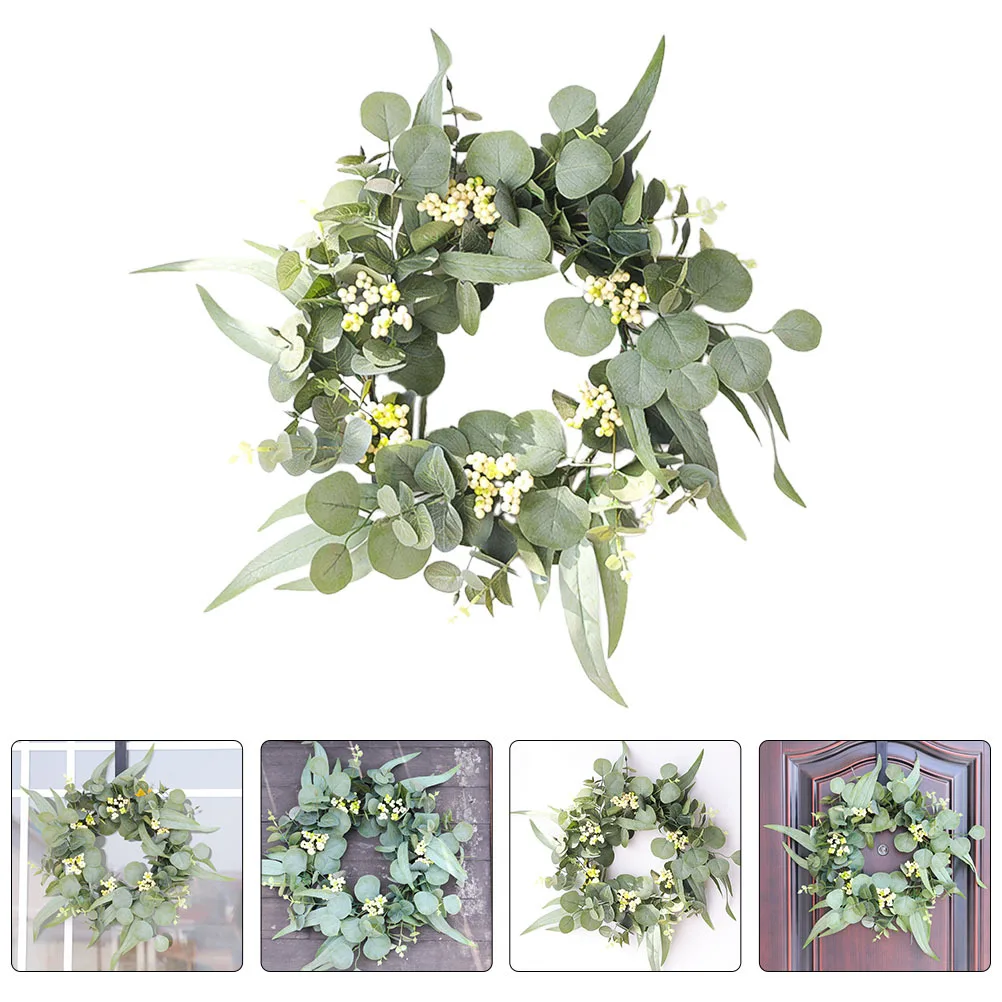 1Pcs Decorative Artificial Leaf Wreath Green Hanging Garland Ornament Door Window Wall Home Pendant Wedding Celebration
1Pcs Decorative Artificial Leaf Wreath Green Hanging Garland Ornament Door Window Wall Home Pendant Wedding Celebration