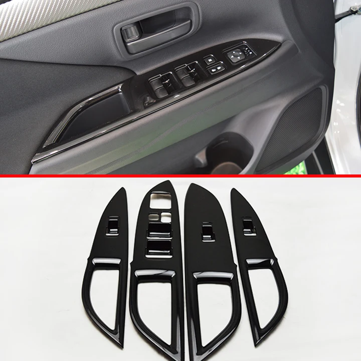 ABS черные внутренние кнопки, панель, накладка для Mitsubishi Outlander 2016 2017, автомобильные аксессуары, наклейки
ABS черные внутренние кнопки, панель, накладка для Mitsubishi Outlander 2016 2017, автомобильные аксессуары, наклейки