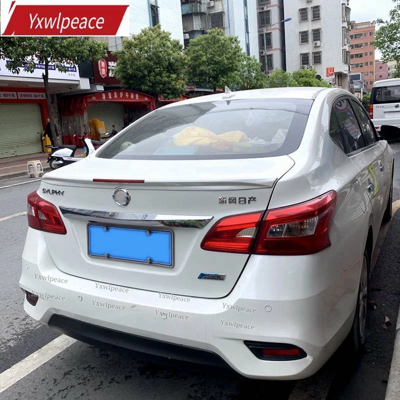 Подходит для 2012 2013 2014 2015 2016 Nissan Sentra SYLPHY ABS Материал обшивка заднего крыла автомобиля грунтовка цвет задний багажник губа спойлер
Подходит для 2012 2013 2014 2015 2016 Nissan Sentra SYLPHY ABS Материал обшивка заднего крыла автомобиля грунтовка цвет задний багажник губа спойлер