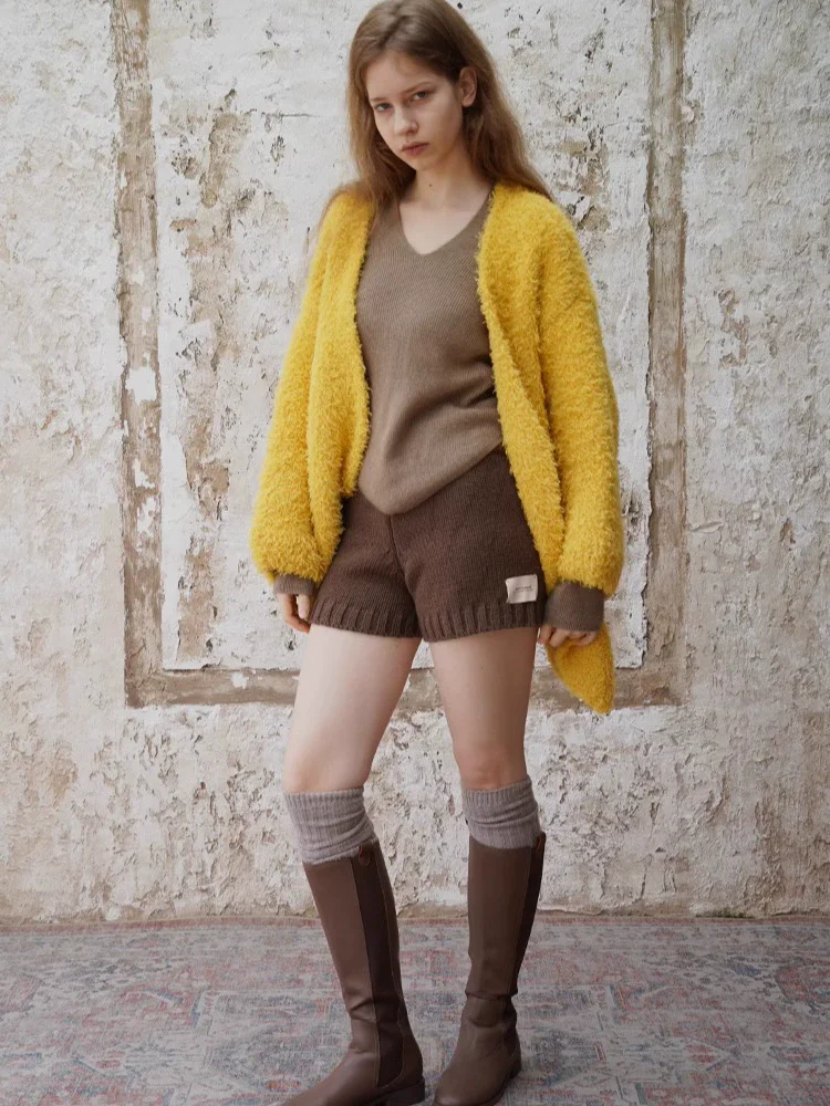 84-98cm Bust Autumn Winter Women Slim Elastic Warm Rabbit Fur Woolen Blends Knitted Pullover Jumper Sweaters
84-98cm Bust Autumn Winter Women Slim Elastic Warm Rabbit Fur Woolen Blends Knitted Pullover Jumper Sweaters