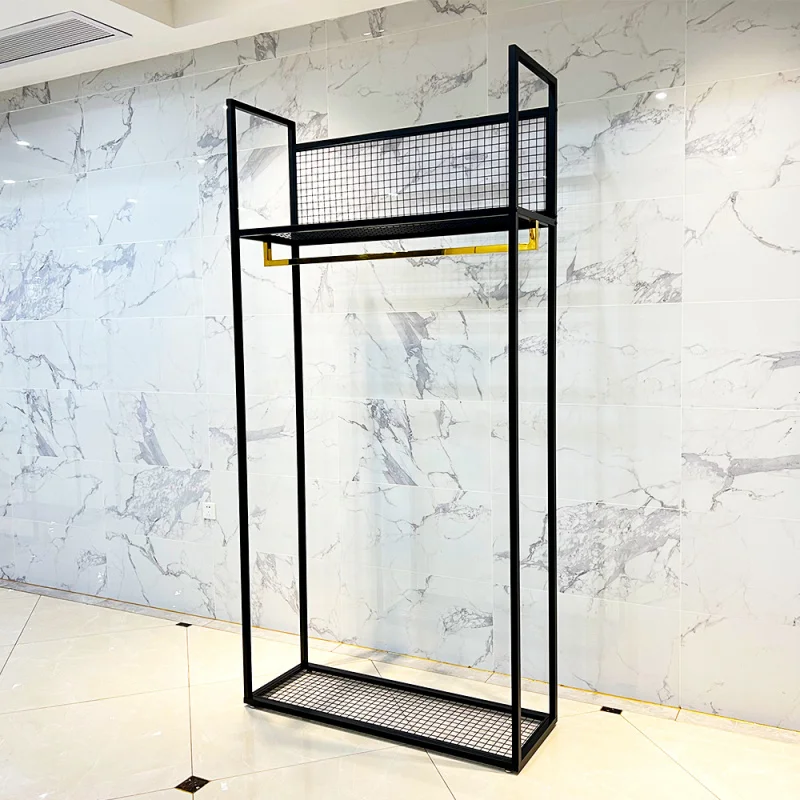 customized.High Quality Custom Men's Clothing Stand Garment Rack Clothes Display Rack With Shelves Shop
customized.High Quality Custom Men's Clothing Stand Garment Rack Clothes Display Rack With Shelves Shop