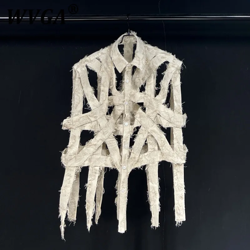 WVGA Весна Осень Новые мужские рубашки Tide High Street с вырезом Модные рубашки без рукавов Нишевая шикарная повседневная рубашка Ins Y2K W10022
WVGA Весна Осень Новые мужские рубашки Tide High Street с вырезом Модные рубашки без рукавов Нишевая шикарная повседневная рубашка Ins Y2K W10022