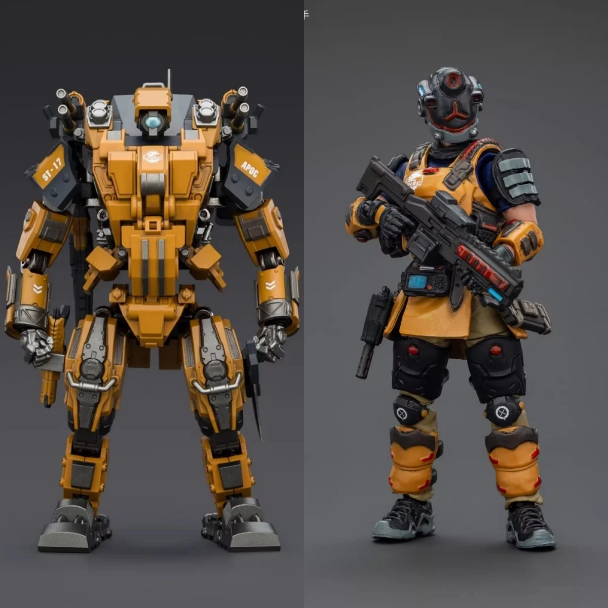 JOYTOY JT03431 JT02014 1/25 Scale Combo Set Military Assemblable Mecha Shock Trooper Full Set Collectible Action Figure Model
JOYTOY JT03431 JT02014 1/25 Scale Combo Set Military Assemblable Mecha Shock Trooper Full Set Collectible Action Figure Model
