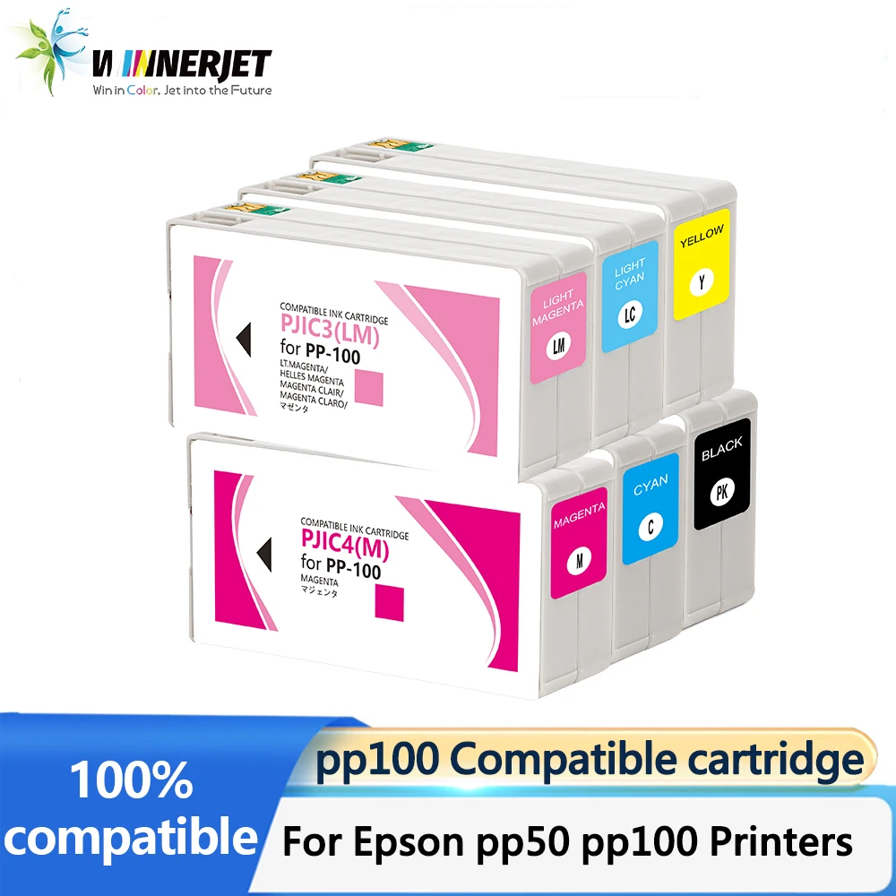 Winnerjet pp100 Compatible ink cartridge For Epson pp50 pp100 Printers With CD dye ink With one time sue chip
Winnerjet pp100 Compatible ink cartridge For Epson pp50 pp100 Printers With CD dye ink With one time sue chip