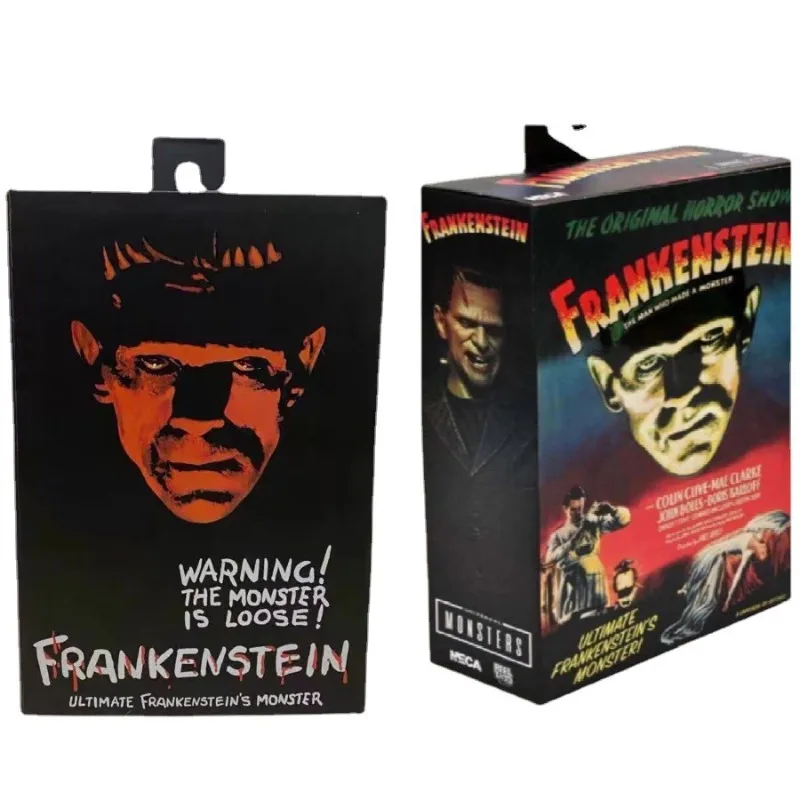 NECA Frankenstein Frankenstein цветная черно-белая двойная версия 7-дюймовая подвижная кукла модель
NECA Frankenstein Frankenstein цветная черно-белая двойная версия 7-дюймовая подвижная кукла модель