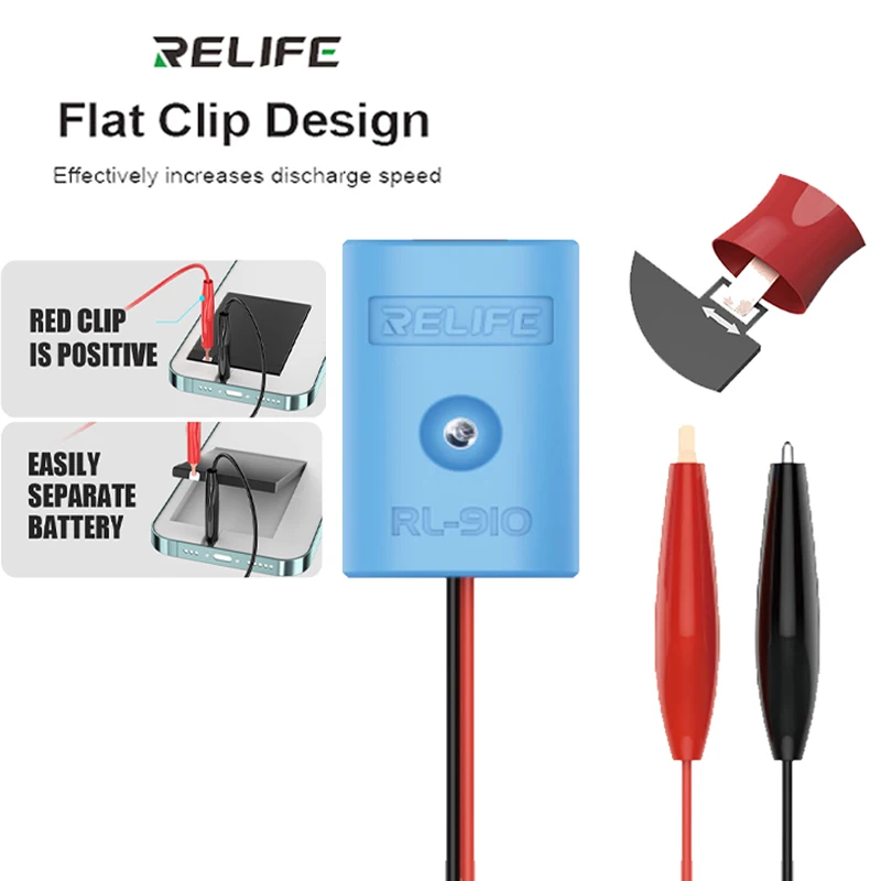 RELIFE RL-910 Устройство для зачистки аккумуляторов Быстрая зачистка аккумуляторов Быстрое разделение Интерфейс TYPE-C для инструментов для ремонта серии IP16
RELIFE RL-910 Устройство для зачистки аккумуляторов Быстрая зачистка аккумуляторов Быстрое разделение Интерфейс TYPE-C для инструментов для ремонта серии IP16