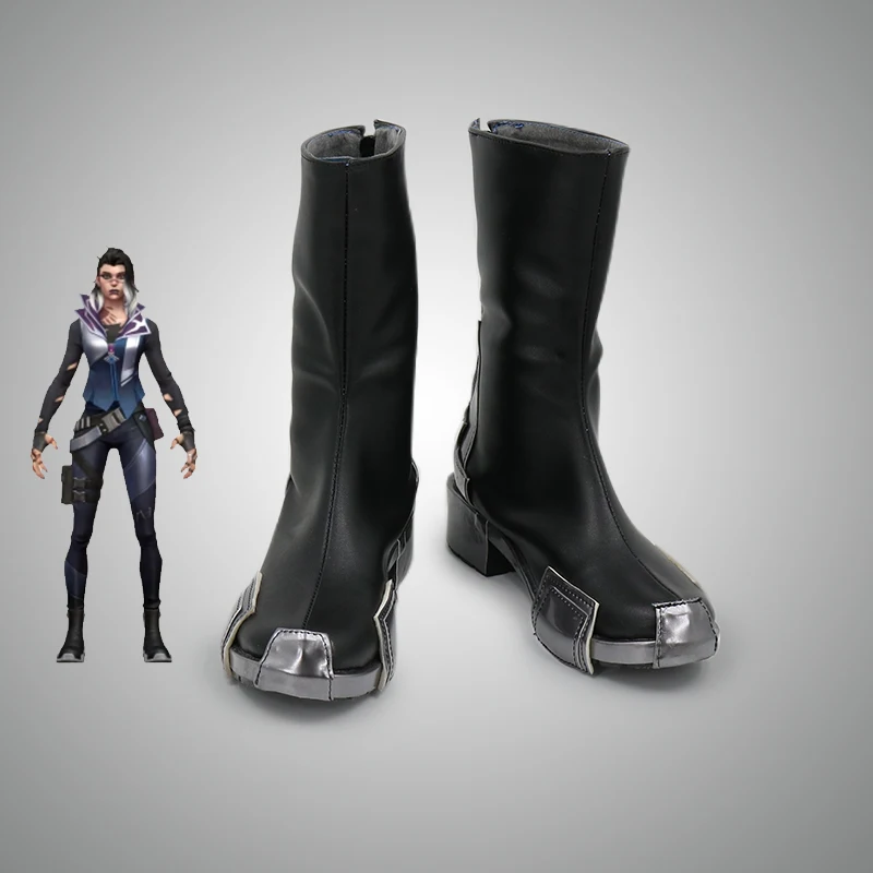 Valorant Fade Cosplay Shoes Boots Anime Halloween Party Costume Accessories Custom Made
Valorant Fade Cosplay Shoes Boots Anime Halloween Party Costume Accessories Custom Made