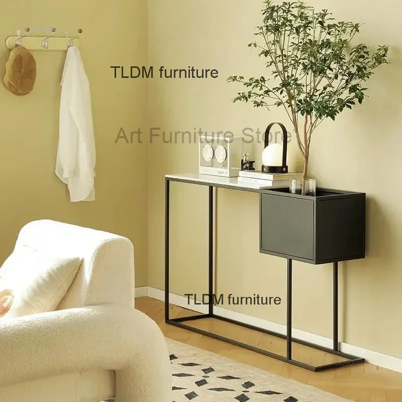 Nordic Marble Console Tables with Flower Rack Living Room Furniture Entrance Console Table Light Luxury Designer Hallway Table
Nordic Marble Console Tables with Flower Rack Living Room Furniture Entrance Console Table Light Luxury Designer Hallway Table