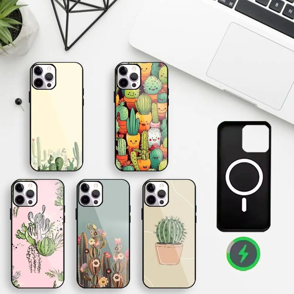 Desert Cactus Phone Case For iPhone17,16,15,14,13,12,Wireless charging protective case soft cover
Desert Cactus Phone Case For iPhone17,16,15,14,13,12,Wireless charging protective case soft cover