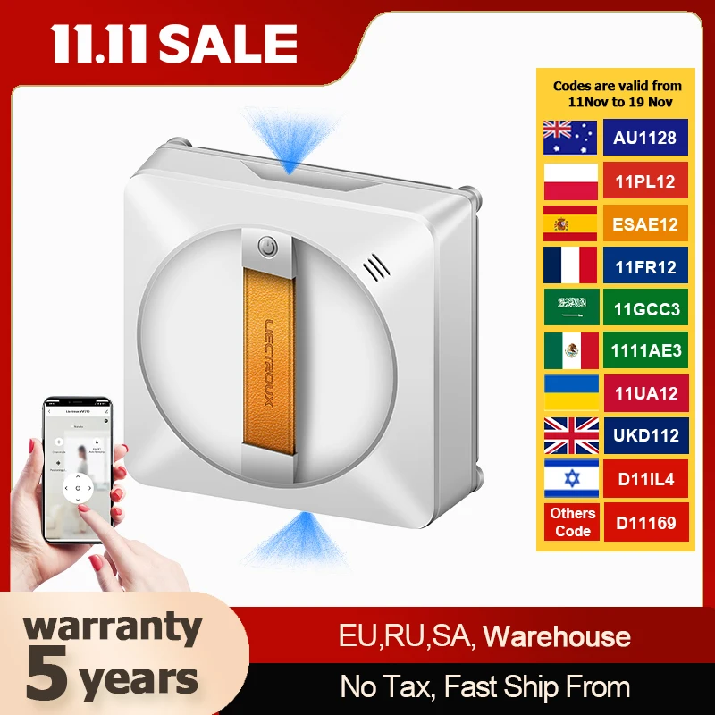 Робот-мойщик окон Liectroux YW710
Робот-мойщик окон Liectroux YW710