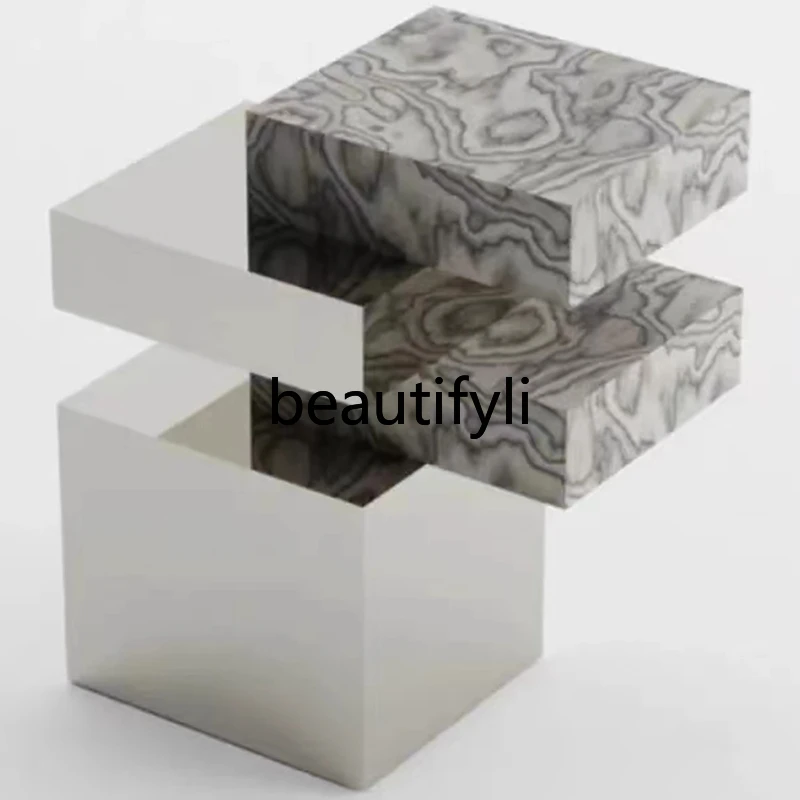 Artistic side table, creative and simple modern metal small coffee table, sofa hair, several cabinets
Artistic side table, creative and simple modern metal small coffee table, sofa hair, several cabinets
