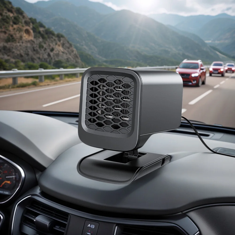 Portable Car Heater Fan 360° Rotatable Car Window Defogger Plugs Into Cigarette Lighter Auto Car Heating Fan for Windshield
Portable Car Heater Fan 360° Rotatable Car Window Defogger Plugs Into Cigarette Lighter Auto Car Heating Fan for Windshield