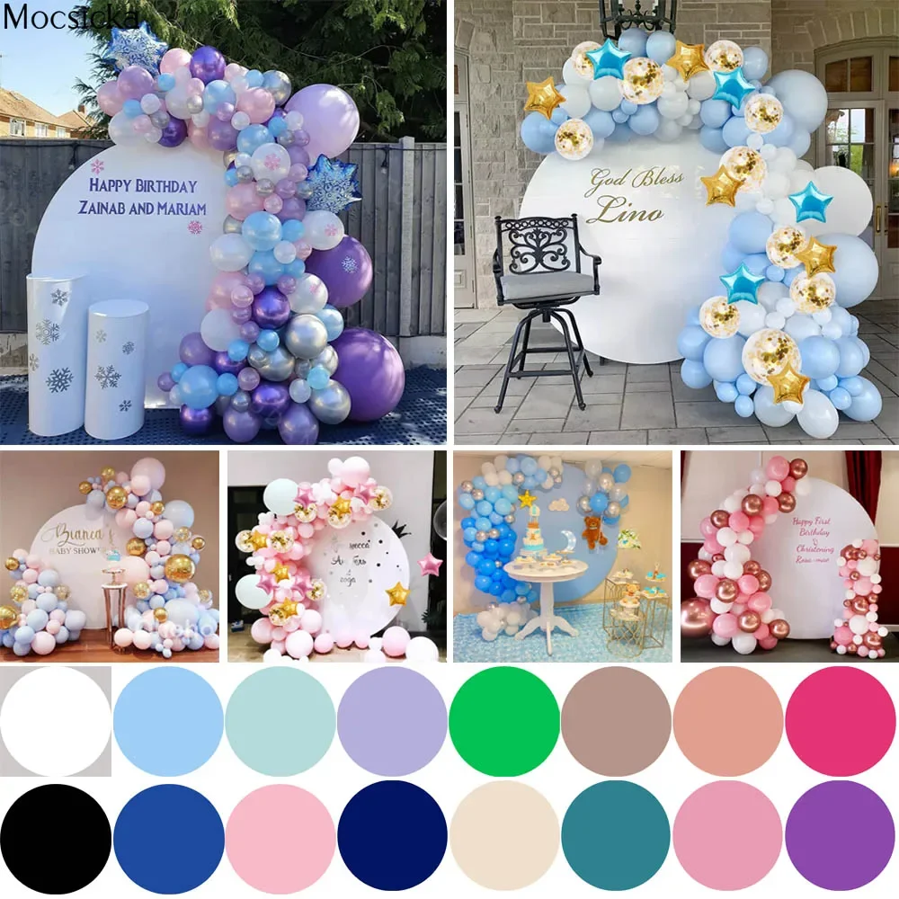 Solid White Color Round Birthday Backdrops Custom Circle Baby Shower Wedding Photocall Decoration Photo Background Cover Props
Solid White Color Round Birthday Backdrops Custom Circle Baby Shower Wedding Photocall Decoration Photo Background Cover Props
